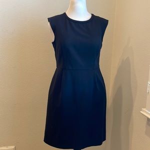 LOFT Classic Black Work Dress with pockets